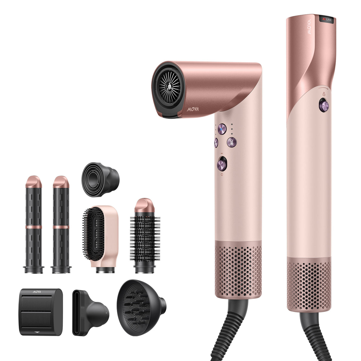 Mova Master 10 Hair Styling Device, Sakura Pink