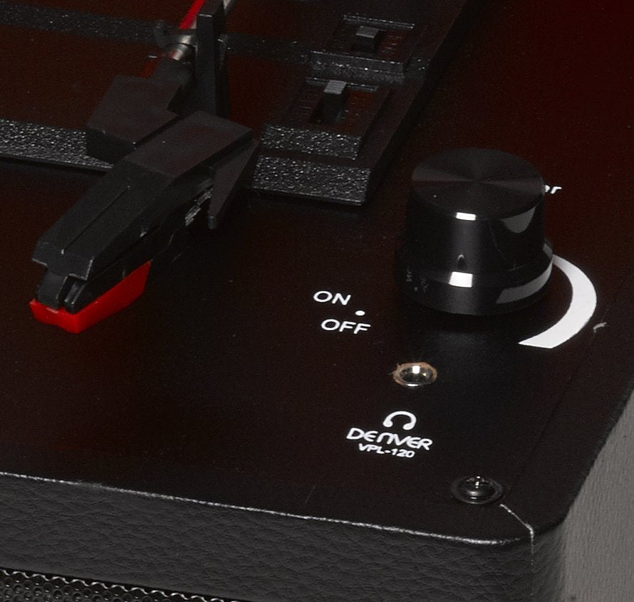 Tocadiscos Denver Vpl-120 Negro