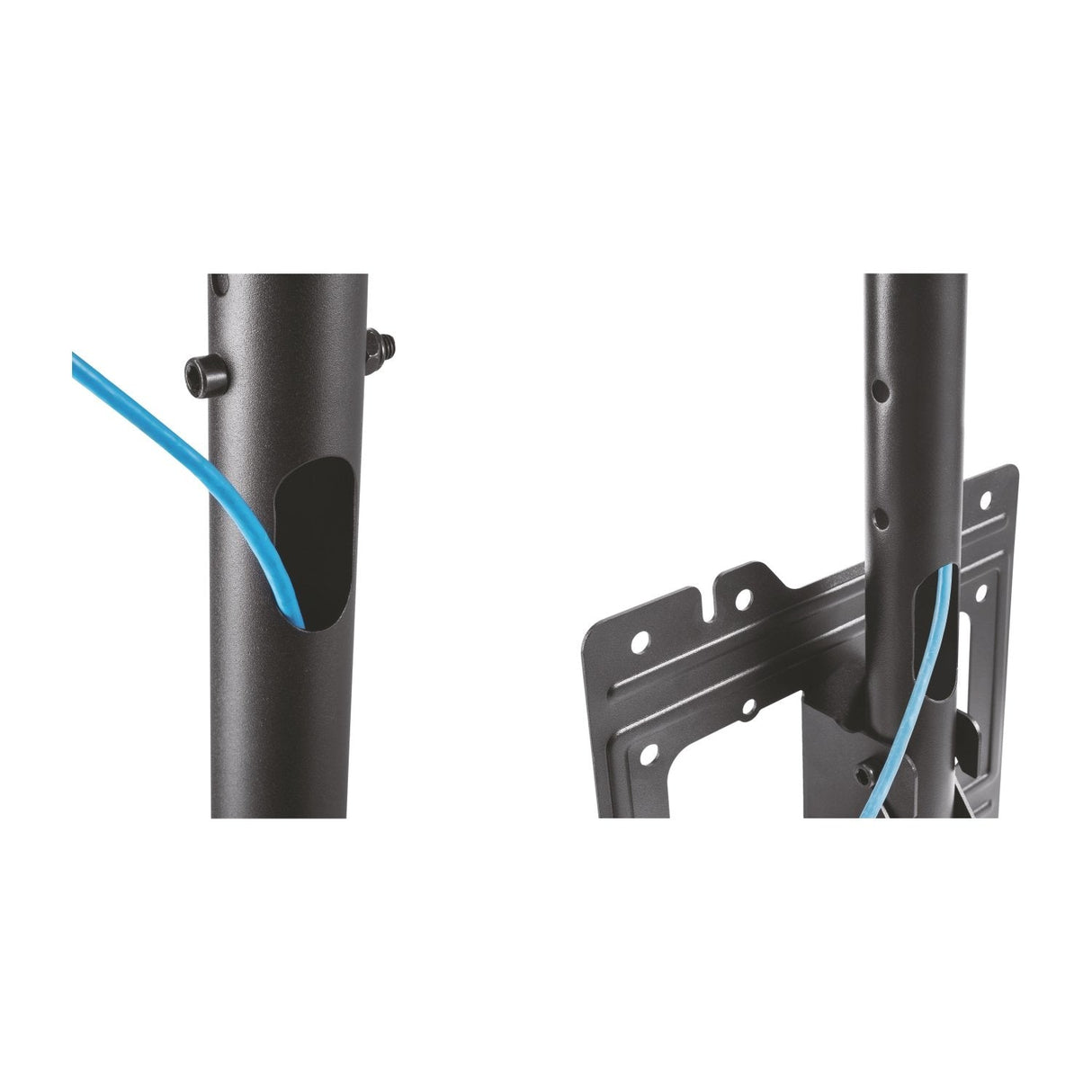 Aisens Soporte De Techo Giratorio - Inclinable Y Extensible. (Tv 23?-43?) - Negro