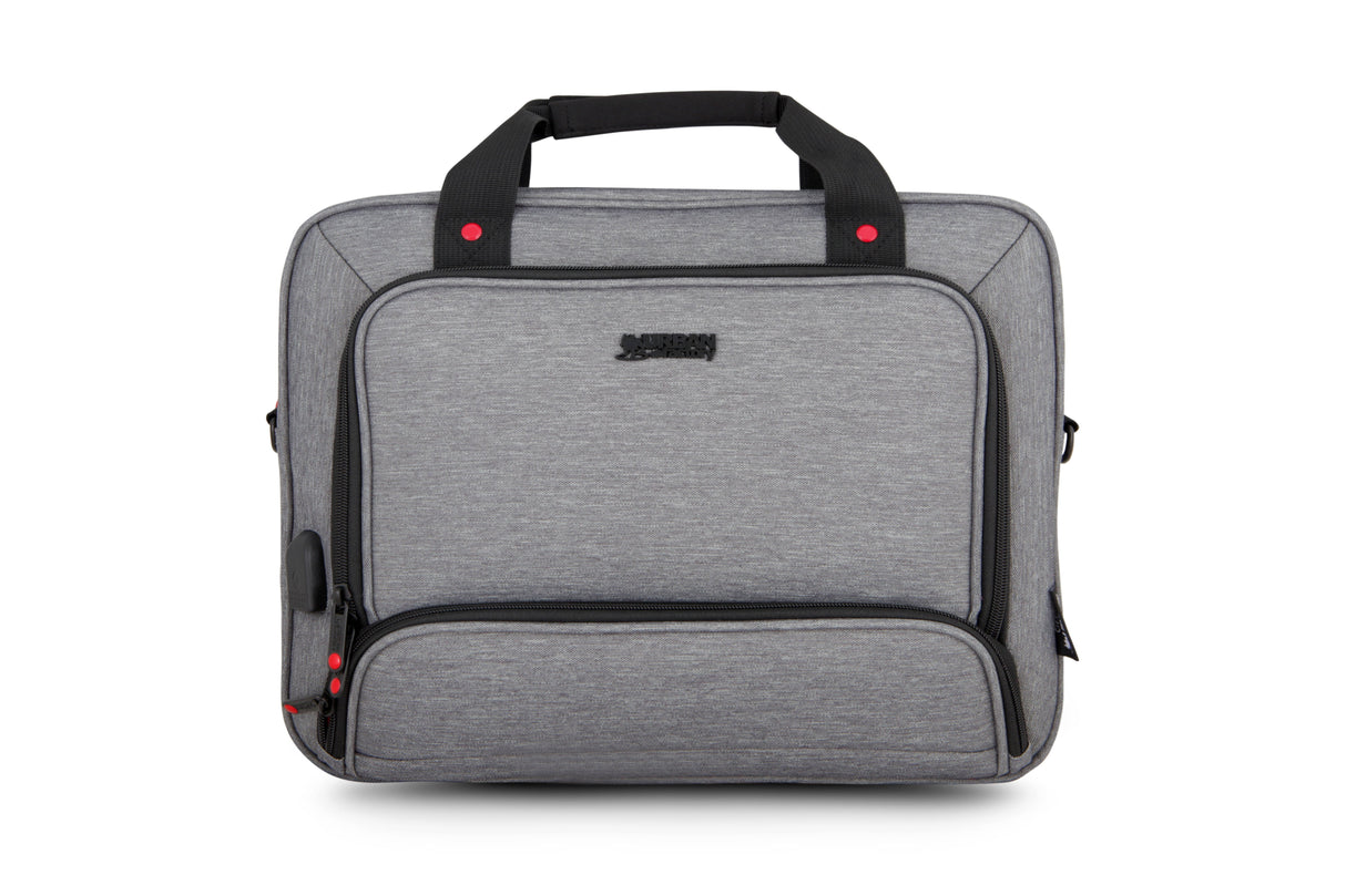 EAN 3760170859743 - Urban Factory Mixee 39,6 cm (15.6") Maletín Gris, Rosa imagen 1