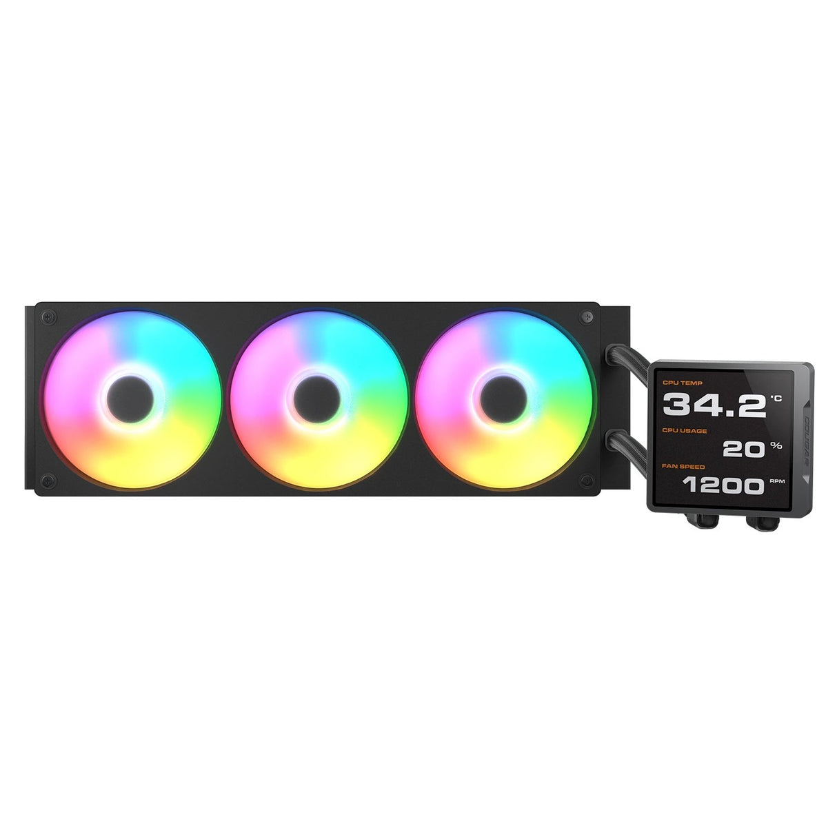 EAN 4710483779695 - COUGAR CGR-PSDVPRGB-B-360 Procesador Sistema de refrigeración líquida todo en uno 12 cm Negro imagen 1