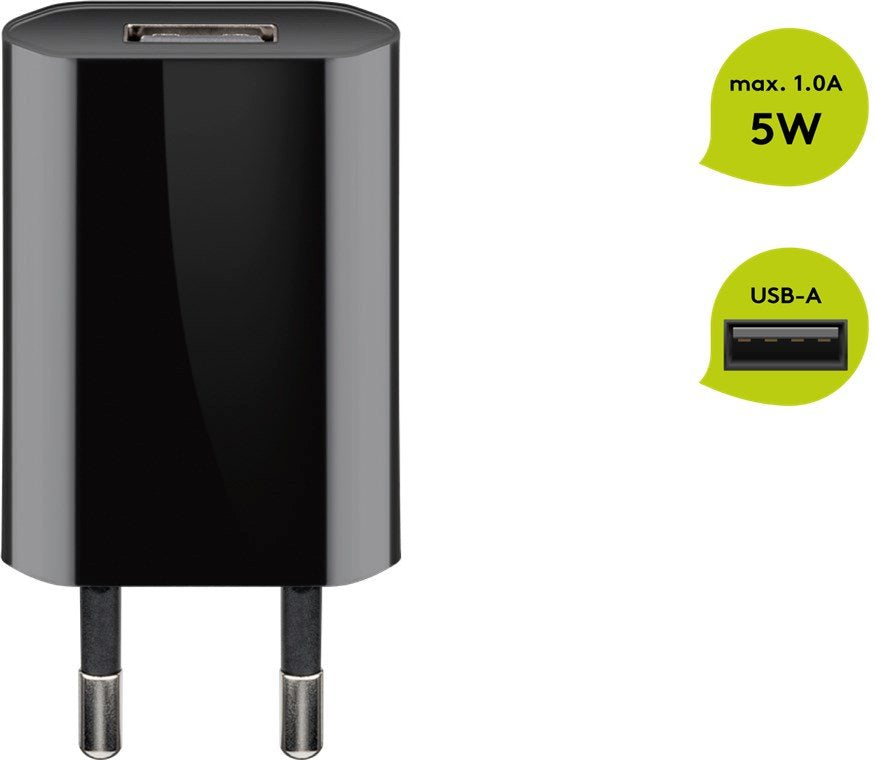 EAN 4040849449499 - Goobay 44949 cargador de dispositivo móvil Universal Negro Corriente alterna Interior imagen 2