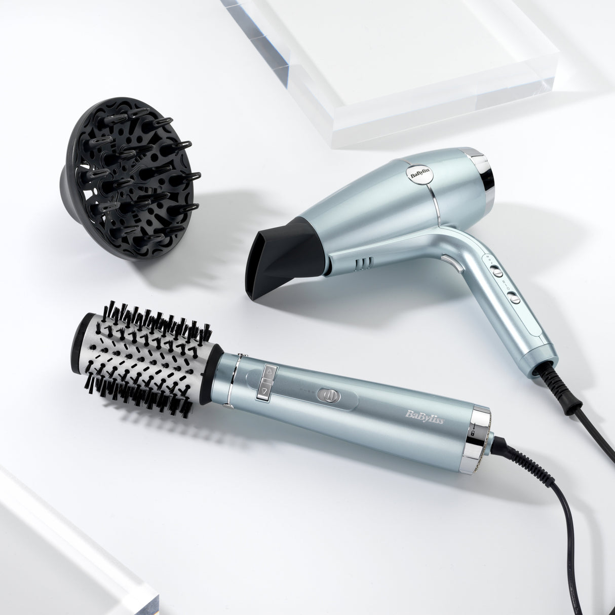 EAN 3030050165333 - BaByliss Hydro-Fusion Hydro Fusion Hair Dryer secador 2100 W Metálico imagen 7