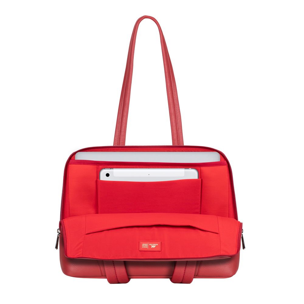Rivacase 8992 Maletines Para Portátil 35,6 Cm (14") Estuche Para Dama Rojo