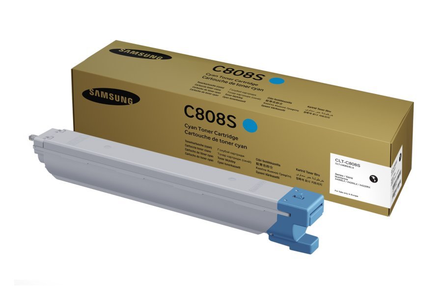 EAN 8806086235587 - Samsung CLT-C808S cartucho de tóner 1 pieza(s) Original Cian imagen 2