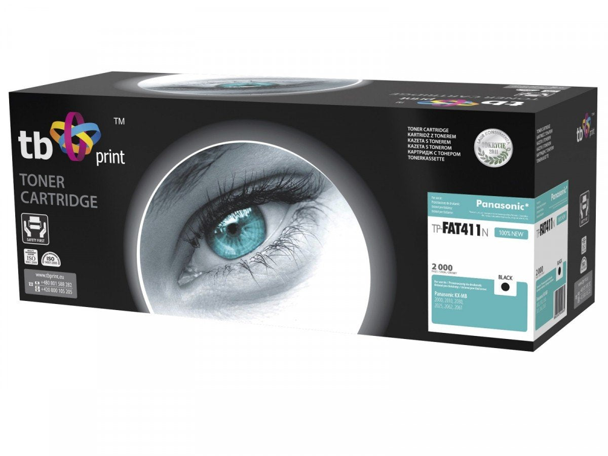 EAN 5902002045865 - TB Print TP-FAT411N cartucho de tóner 1 pieza(s) Negro imagen 1