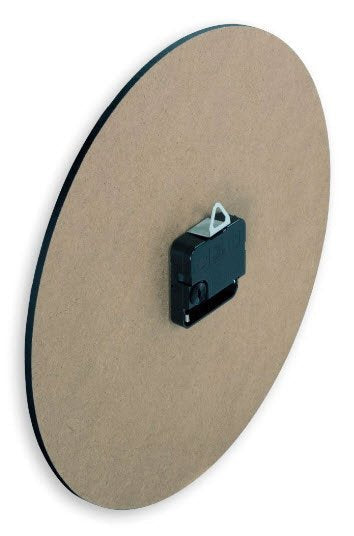Hama Rab Reloj De Pared Analogico - Cuarzo - Silencioso - Mdf - Funciona Con 1 Pila Aa - 30x2cm - Negro