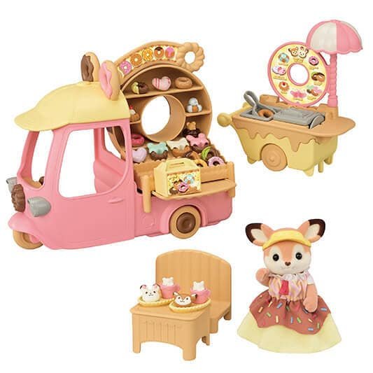 Epoch Sylvanian Families - Donut Carro Con Figur 5808
