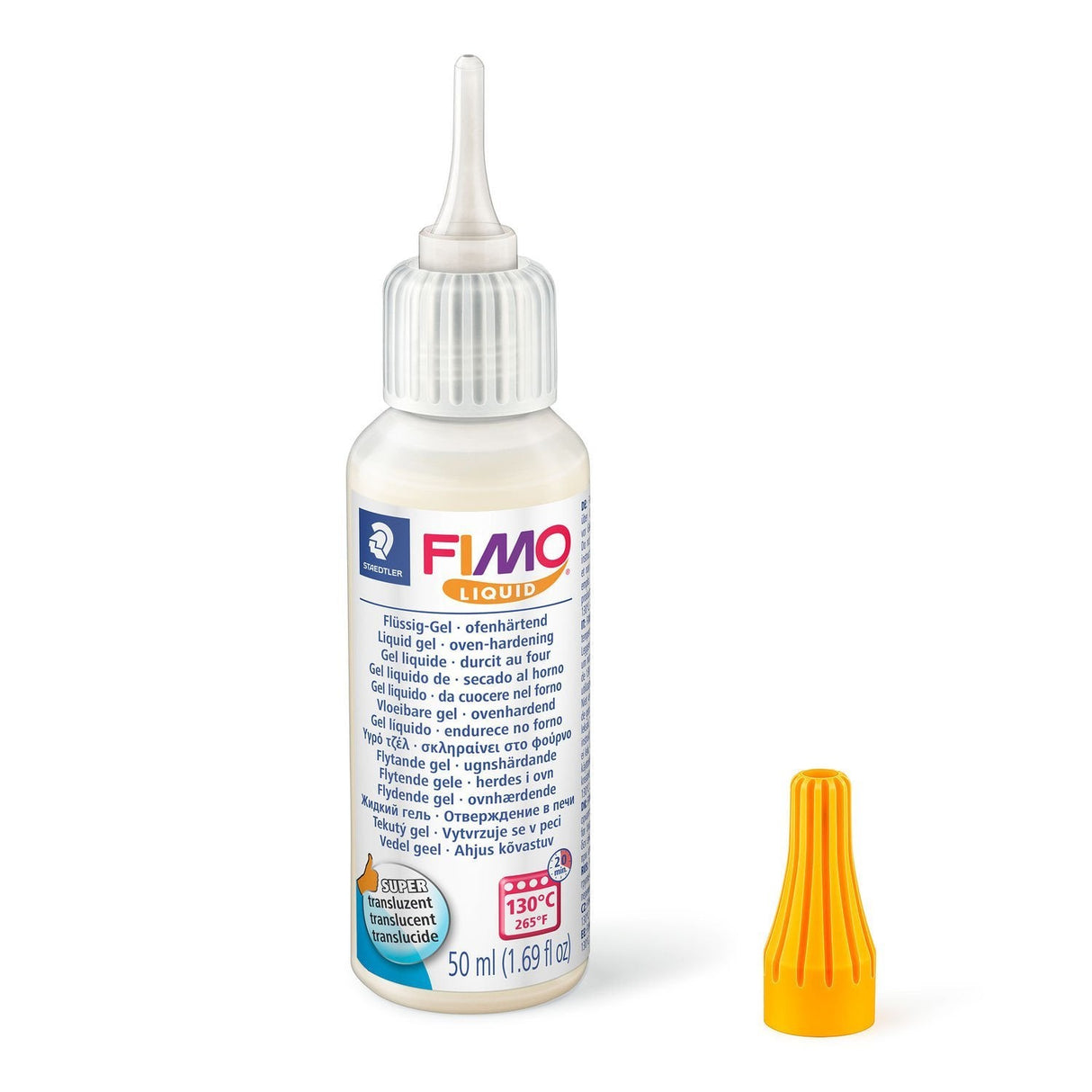 Fimo Deko Gel Liquid 50ml, Transluz