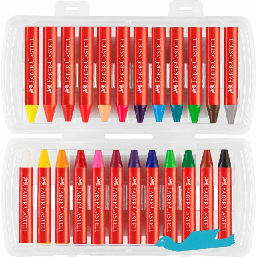 Faber-Camell Wachsmalkreiden Jumbo 24er Box