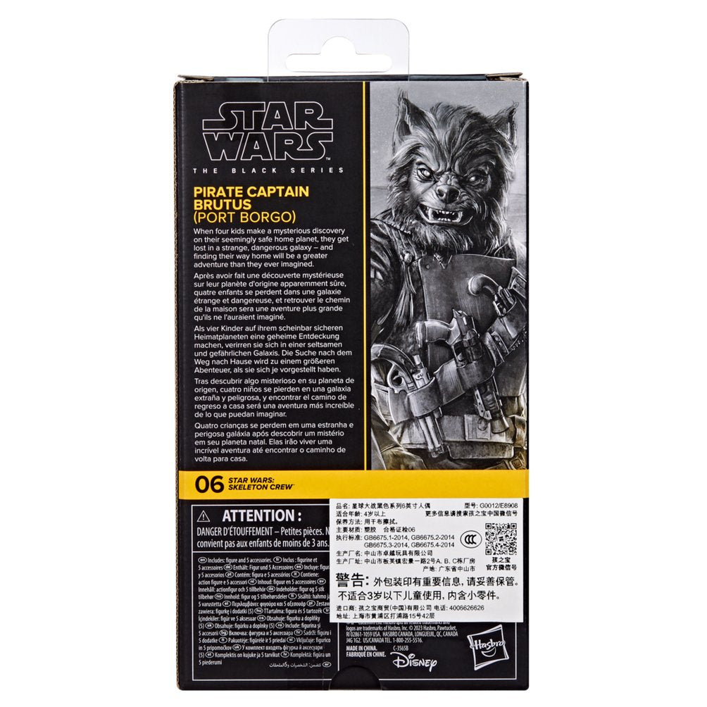 Figura Hasbro Star Wars The Black Series Pirate Captain Brutus (Port Borgo)