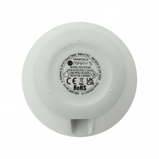 Lámpara Nocturna Led Recargable Modelo Patito