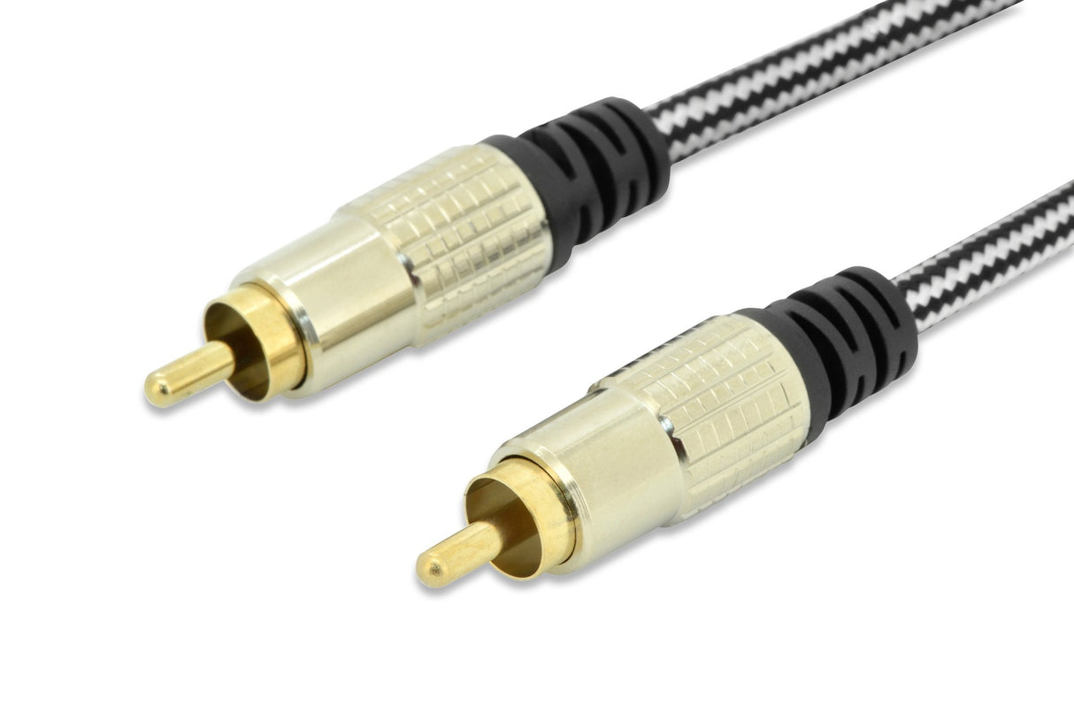 EAN 4054007845962 - Ednet RCA/RCA 2.5m cable de audio 2,5 m Negro imagen 2