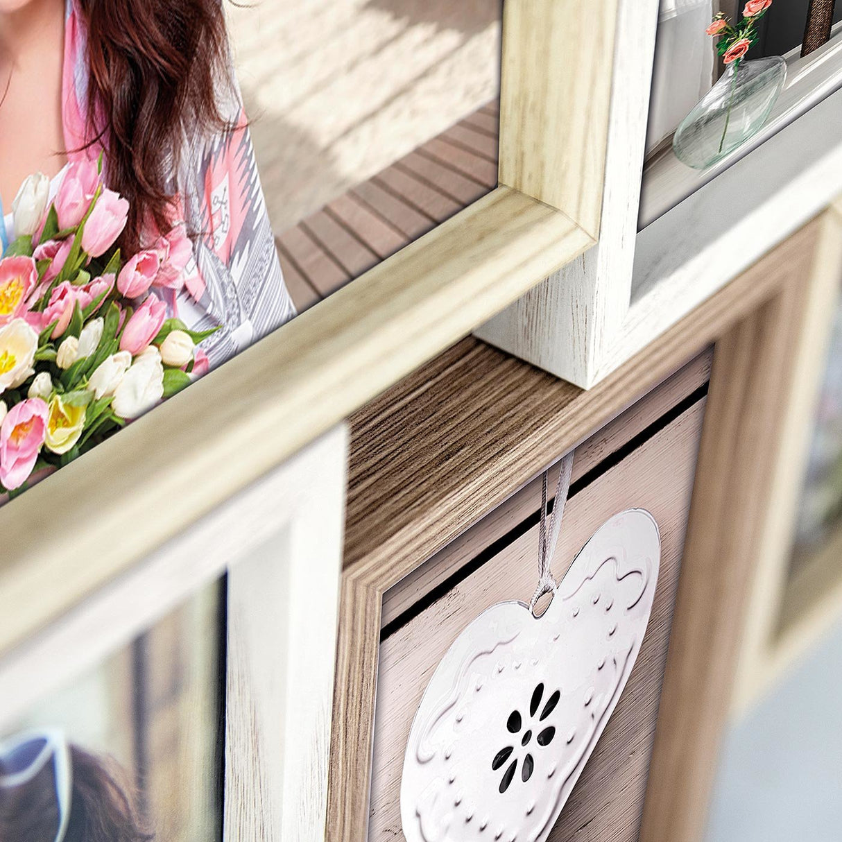 Zep Montreaux 10q 10x10x15 Marco De Madera Para Galeria Ty091