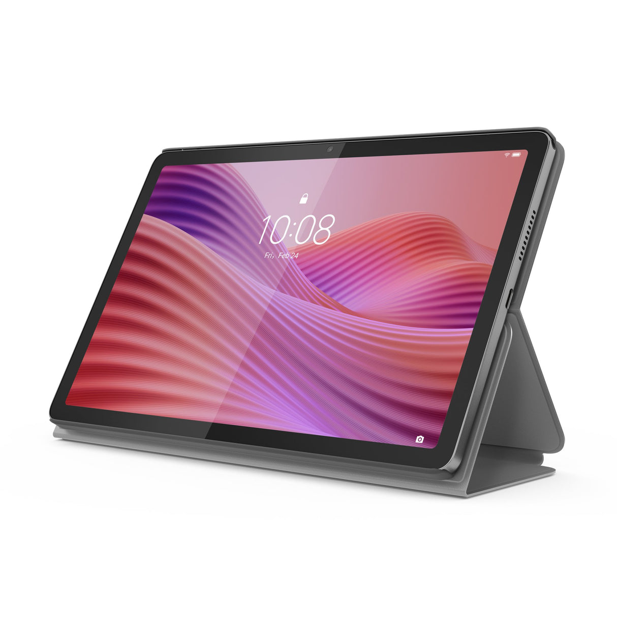 EAN 0198154669256 - Lenovo Tab Mediatek 128 GB 25,6 cm (10.1") 4 GB Wi-Fi 5 (802.11ac) Android 14 Gris imagen 8