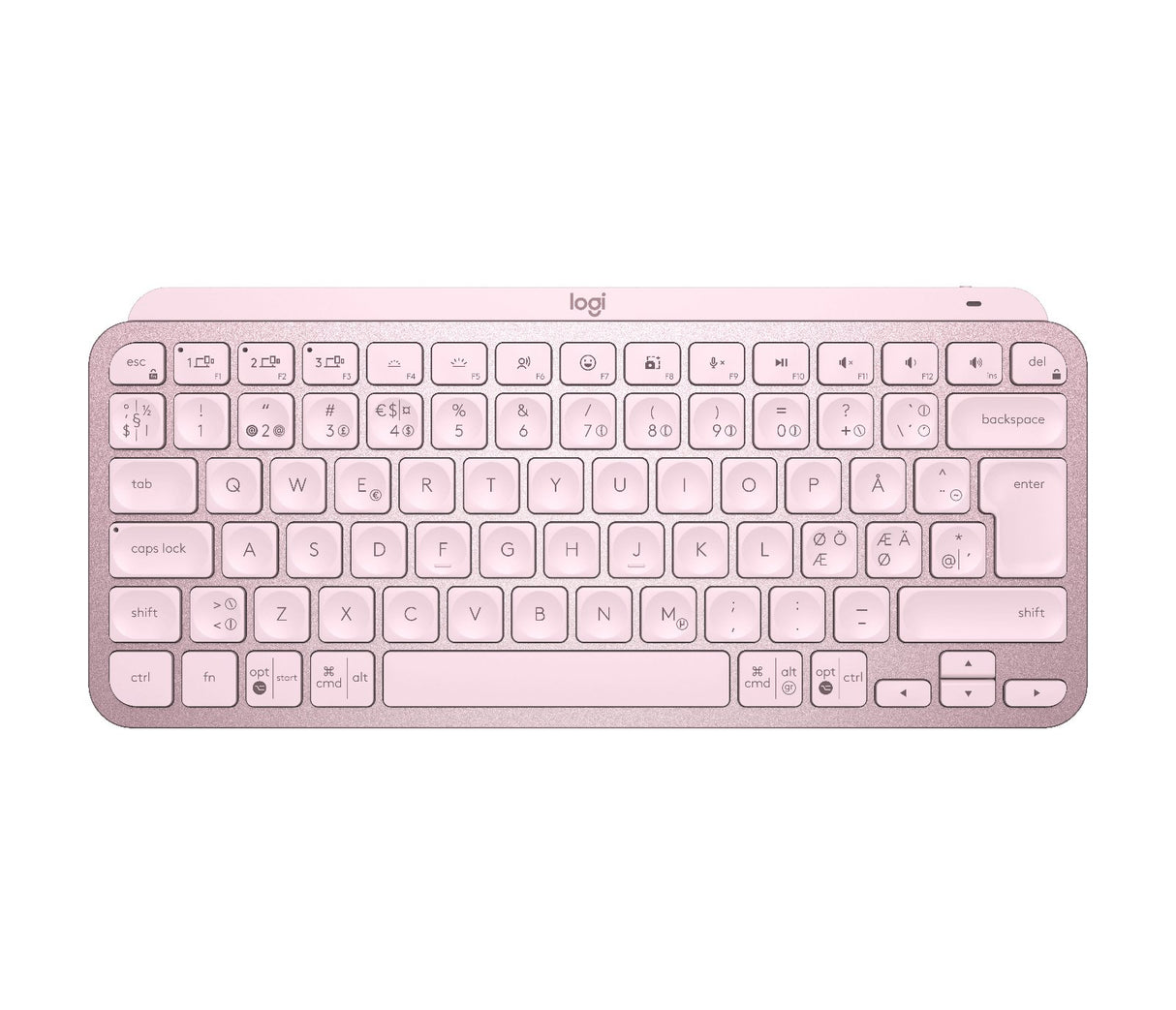 EAN 5099206098985 - Logitech 920-010494 teclado Universal RF Wireless + Bluetooth QWERTY Nórdico Rosa imagen 1