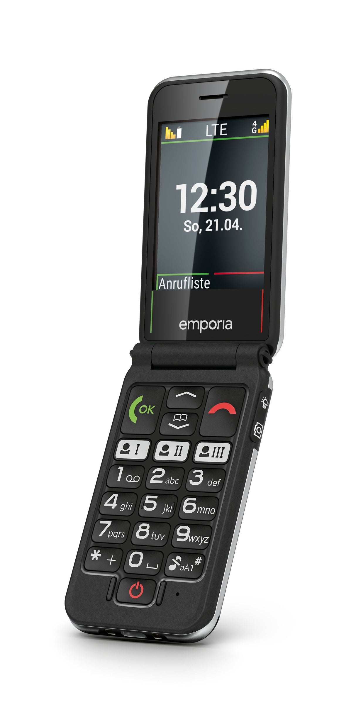 EAN 9005613168742 - Emporia emporiaJOY-LTE 7,11 cm (2.8") 115 g Negro Teléfono para personas mayores imagen 12