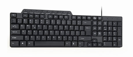 EAN 8716309091138 - Gembird KB-UM-104 teclado Universal USB QWERTY Inglés de EE. UU. Negro imagen 1