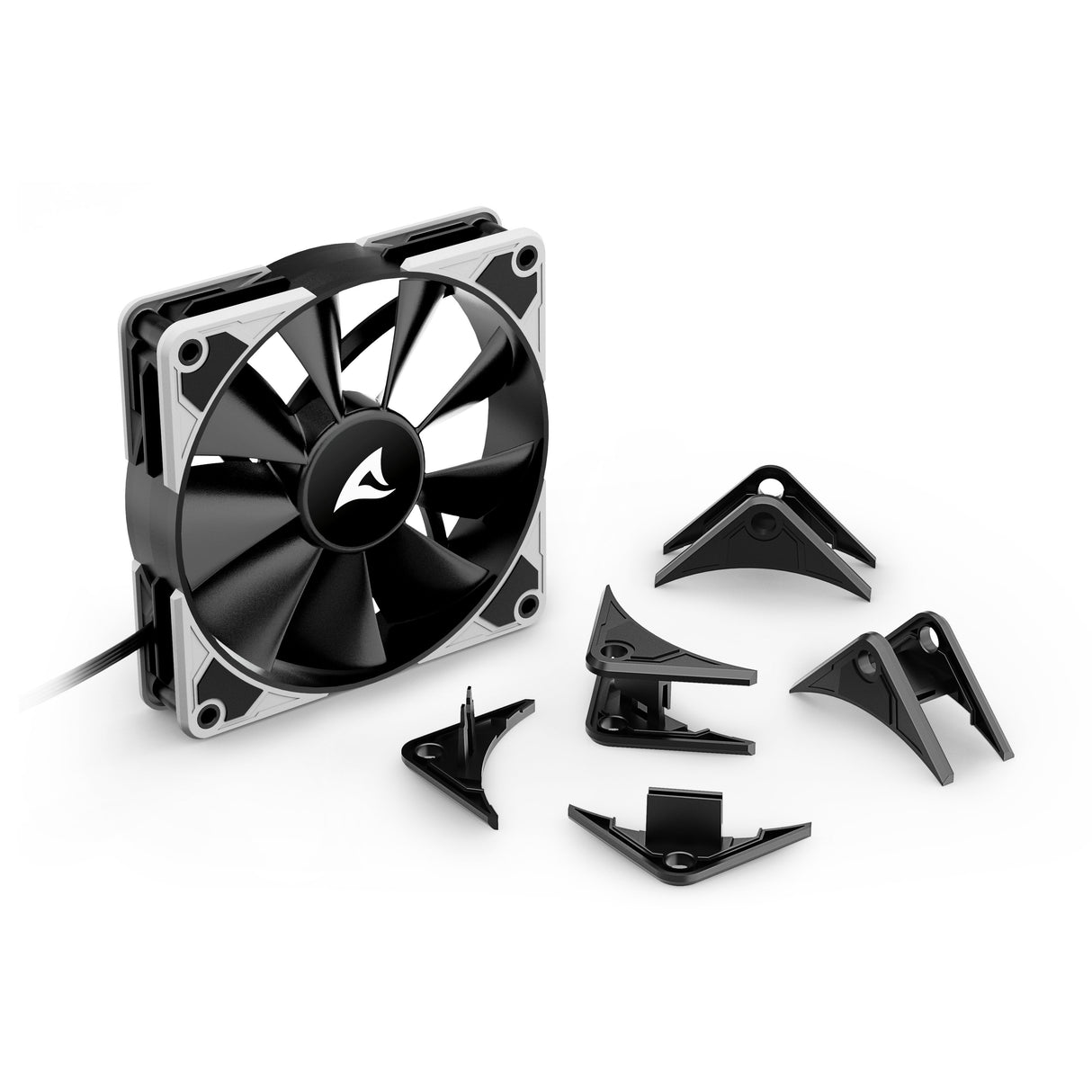 Sharkoon Silentstorm Bw120 Pwm Fan Ventilador 120mm