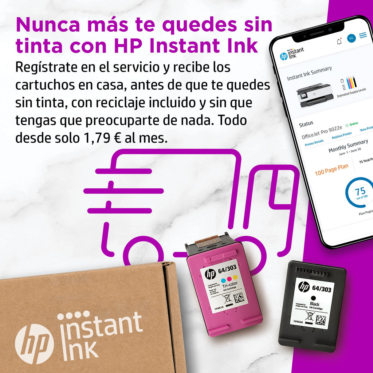 EAN 0195161213526 - HP OfficeJet Pro 9022e All-in-One Prntr Inyección de tinta térmica A4 4800 x 1200 DPI 24 ppm imagen 3