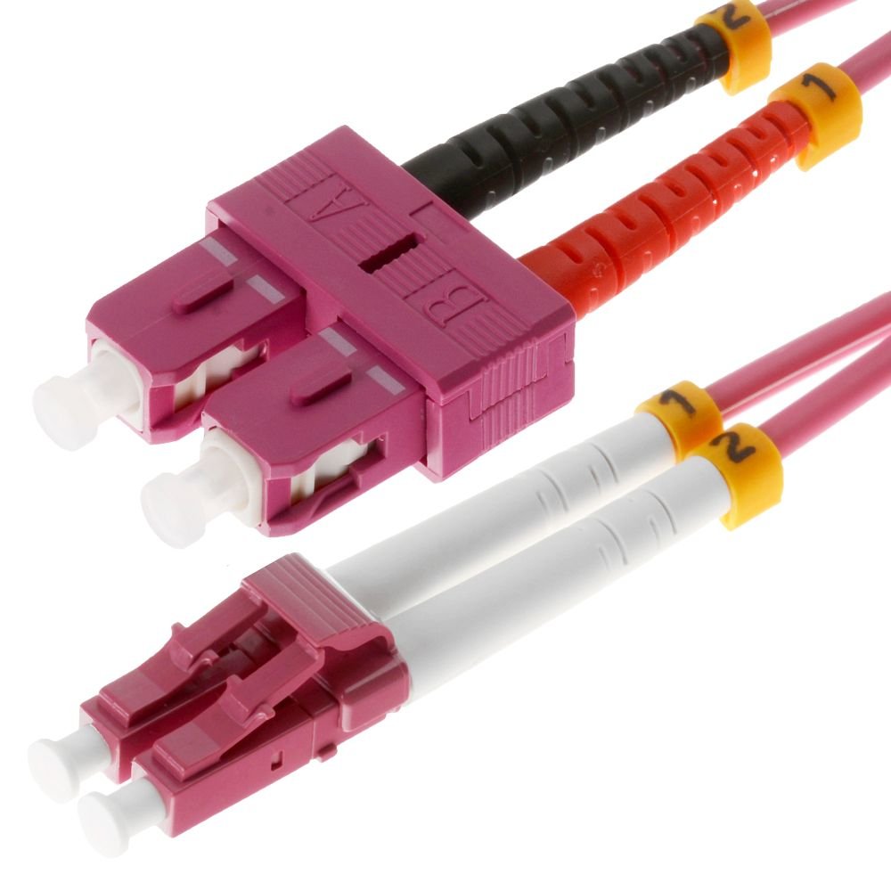 EAN 4005938157570 - Helos 3m OM4 LC/SC Cable de fibra óptica e InfiniBand Violeta imagen 1