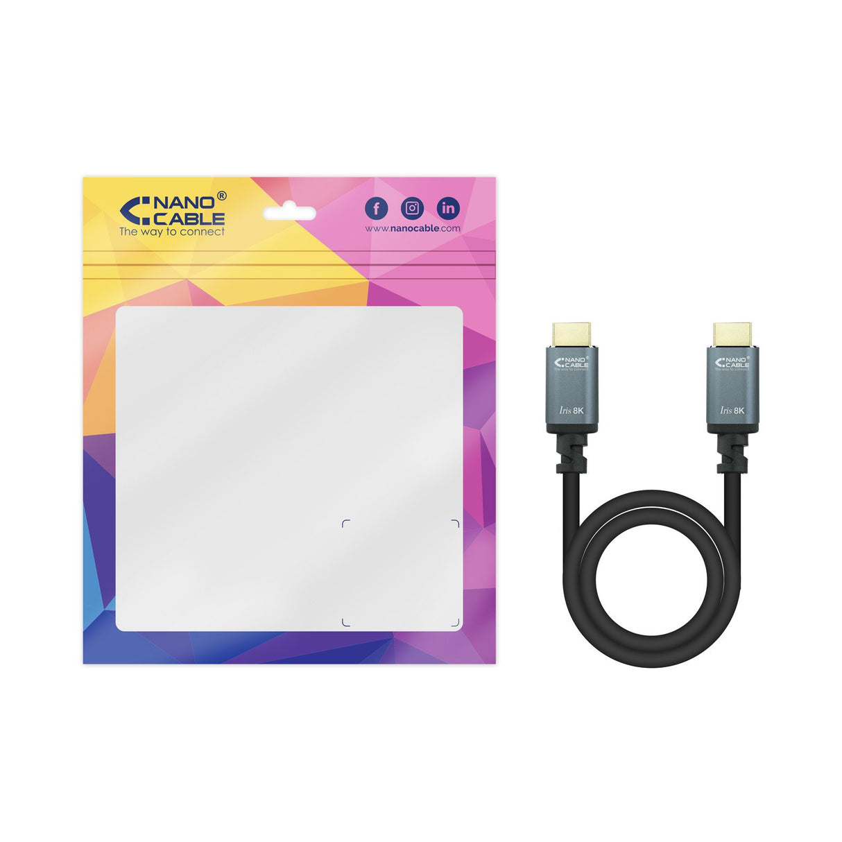 EAN 8433281010079 - Nanocable 10.15.8002 cable HDMI 2 m HDMI tipo A (Estándar) imagen 6