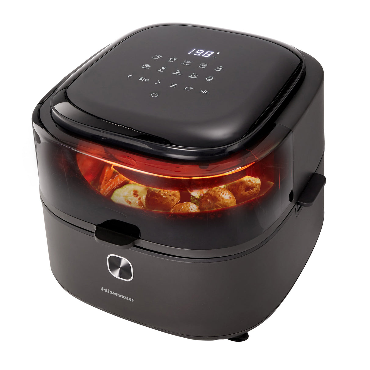 EAN 3838782818547 - Hisense HAF1350DR Sencillo 6,7 L Independiente 1350 W Freidora de aire caliente Negro imagen 26