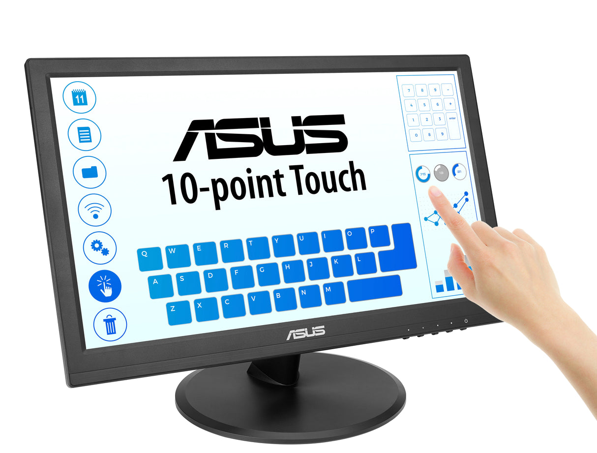 EAN 0197105406087 - ASUS Touch VT169HE pantalla para PC 39,6 cm (15.6") 1920 x 1080 Pixeles Full HD LED Pantalla táctil Mesa imagen 7