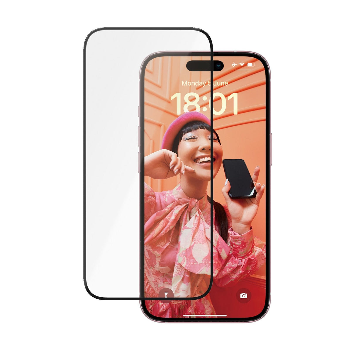 Panzerglass Ceramic Protection Para Iphone 15 Ultra-Wide Fit W. Easyaligner