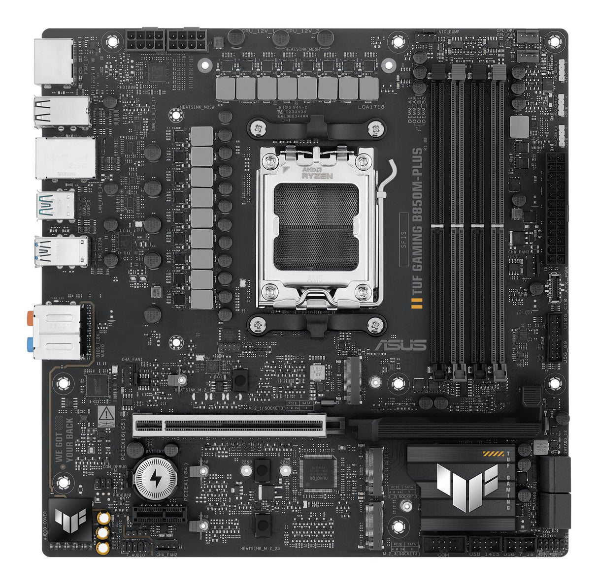 EAN 4711387775172 - ASUS TUF GAMING B850M-PLUS AMD B850 Zócalo AM5 micro ATX imagen 3