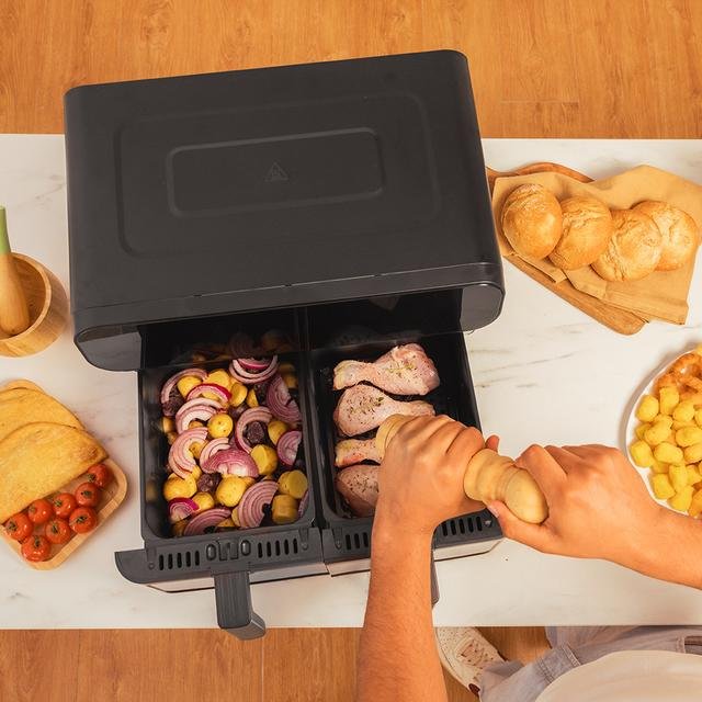 Freidora De Aire Cecotec Cecofry Advance 9000 Inox 9l 2800w