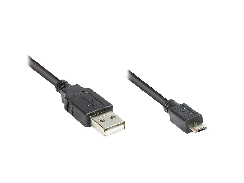 Good Connections Usb2.0 Cable A-Micro B Negro. 0,3m