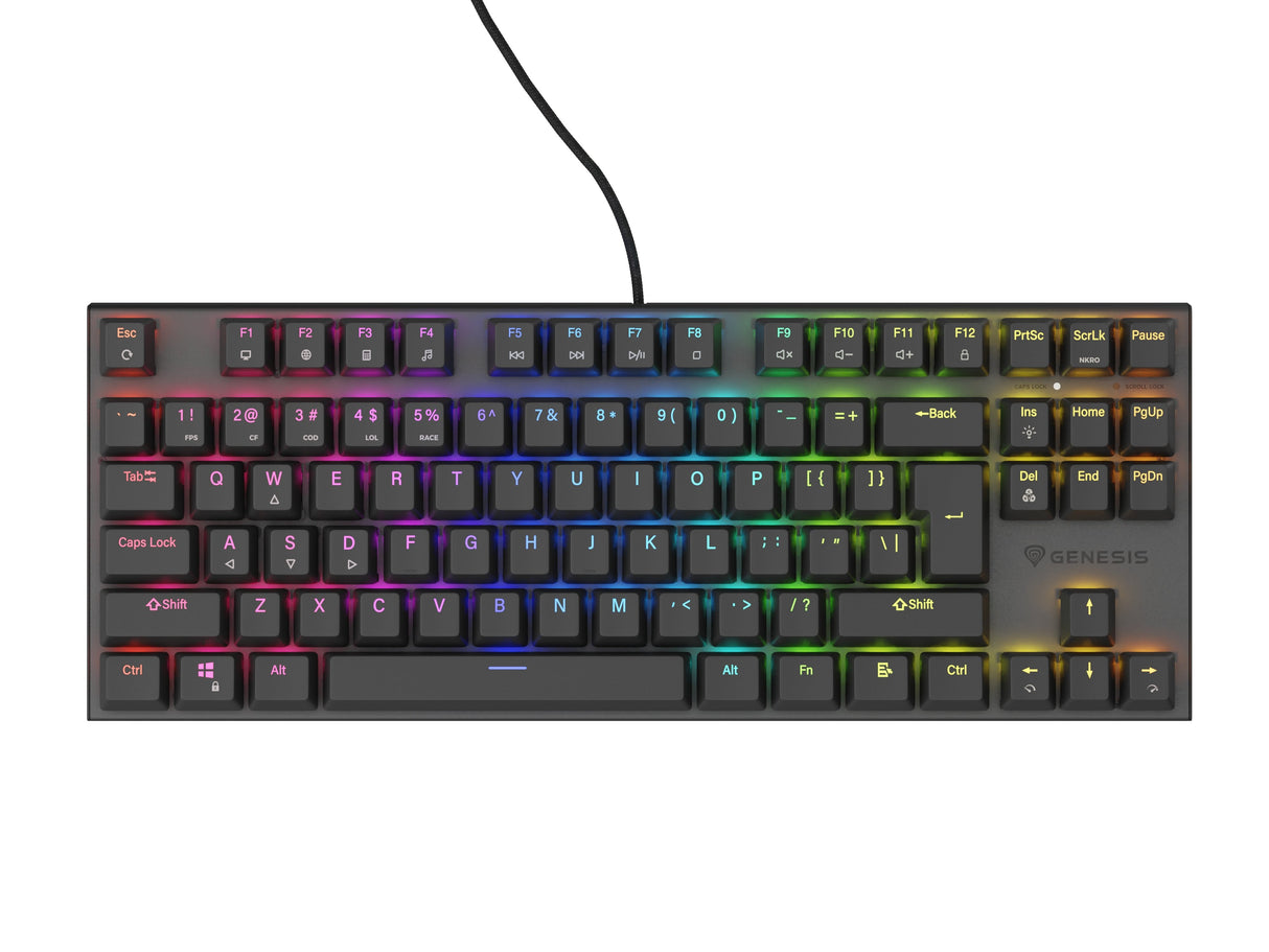 EAN 5901969432954 - GENESIS Thor 303 TKL teclado Juego USB QWERTY Internacional de EE.UU. Negro imagen 4