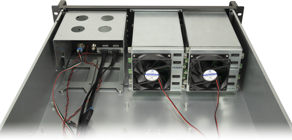 EAN 4260455646420 - Inter-Tech 3U-3508 Estante Negro imagen 3