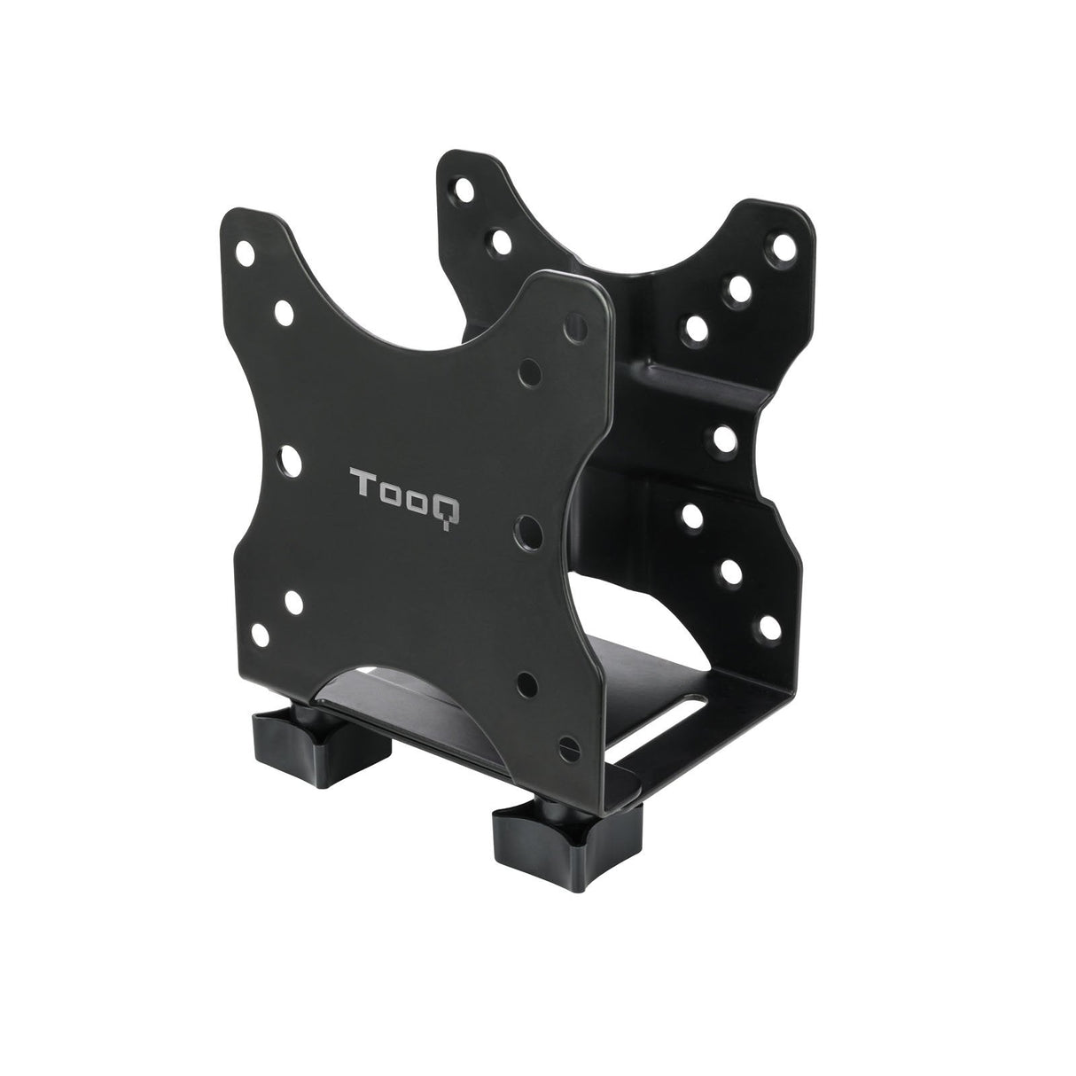 Tooq Soporte Vesa Para Mini Pc - 4 Opciones De Instalacion - Peso Max 5kg - Vesa 100x100 - Negro
