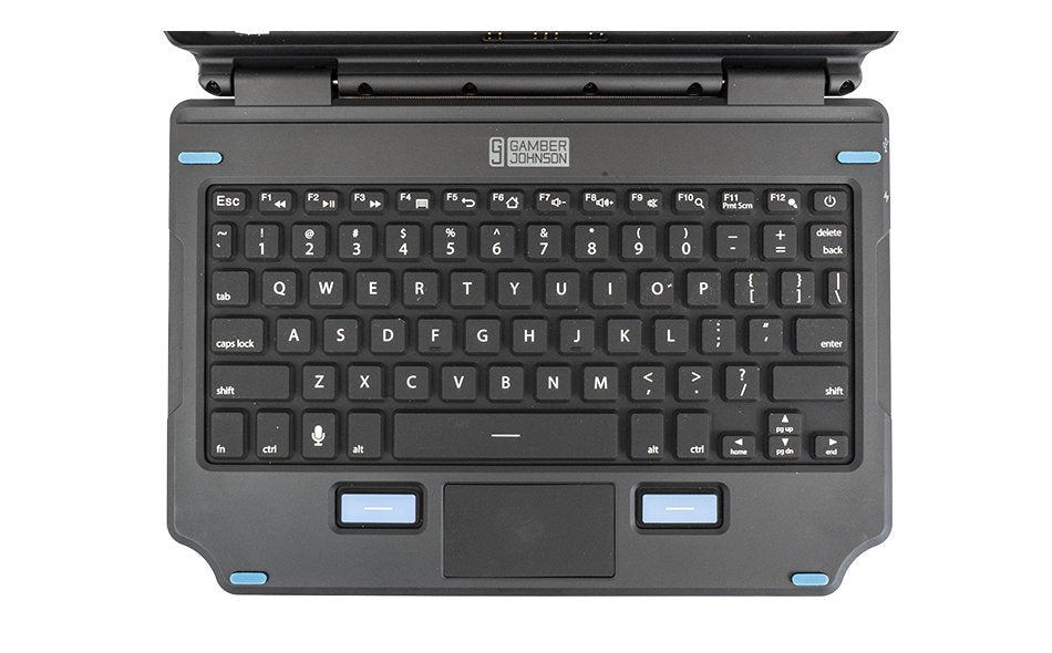 EAN 703674565300 - Gamber-Johnson 7160-1869-03 teclado para móvil AZERTY Francés Pogo pin Negro imagen 5