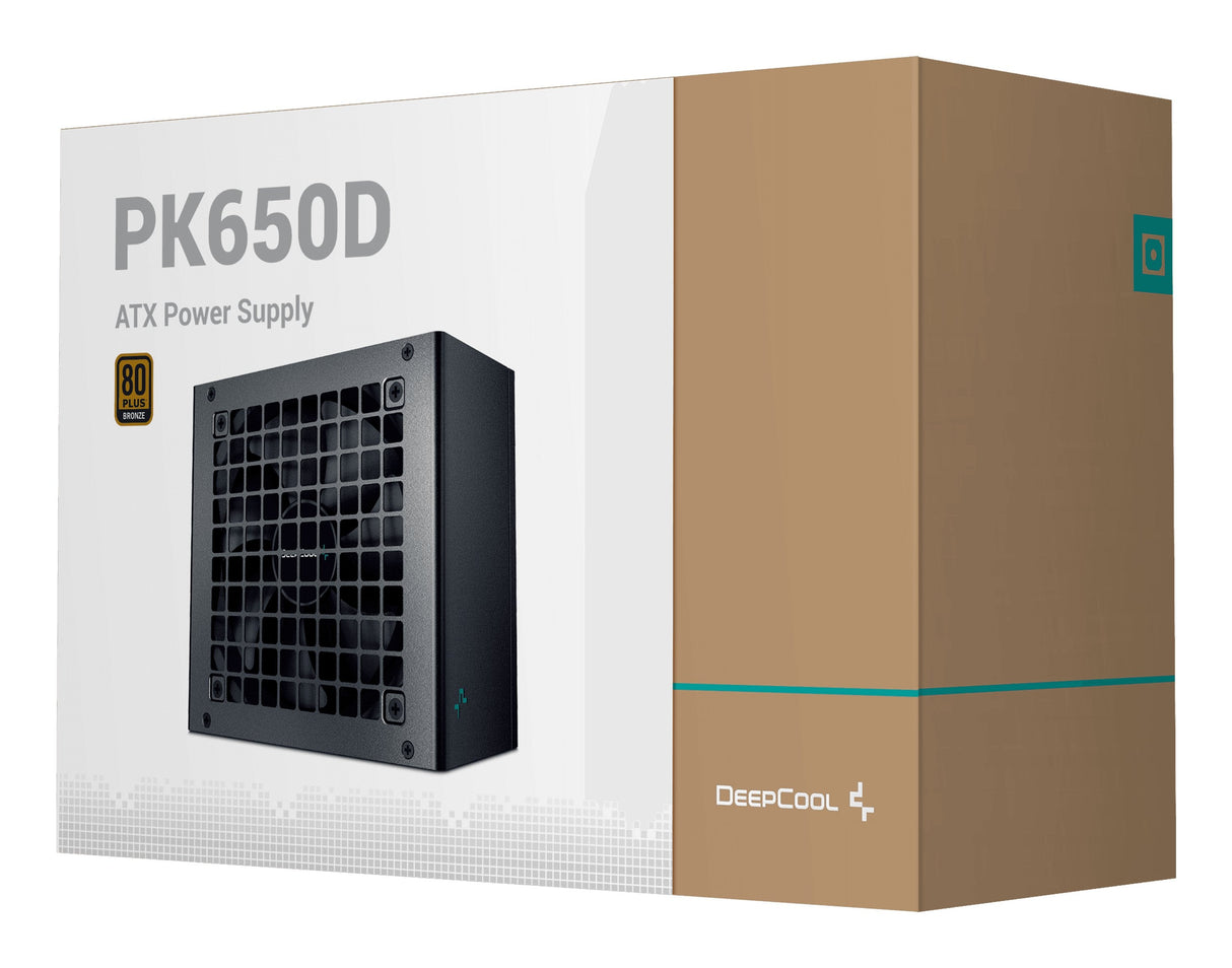 EAN 6933412740230 - DeepCool PK650D unidad de fuente de alimentación 650 W 20+4 pin ATX ATX Negro imagen 8