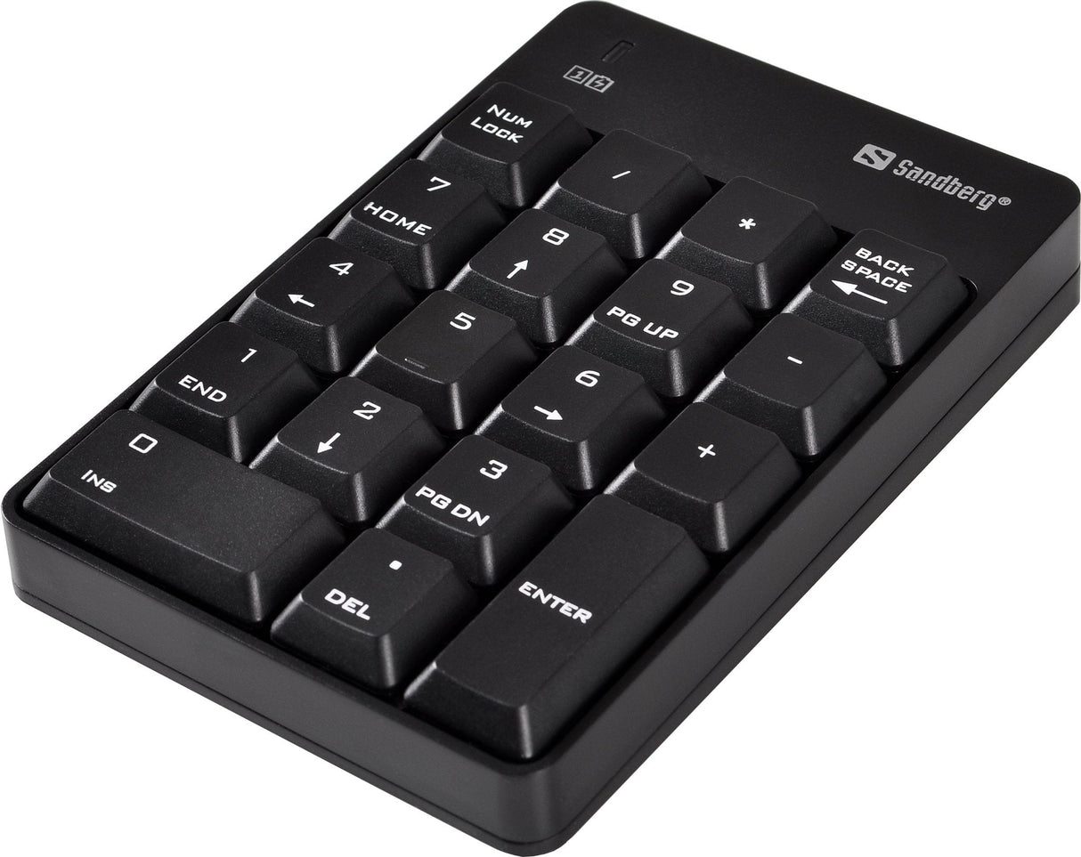 Sandberg 630-05 - Teclado Numérico Inalámbrico, Negro