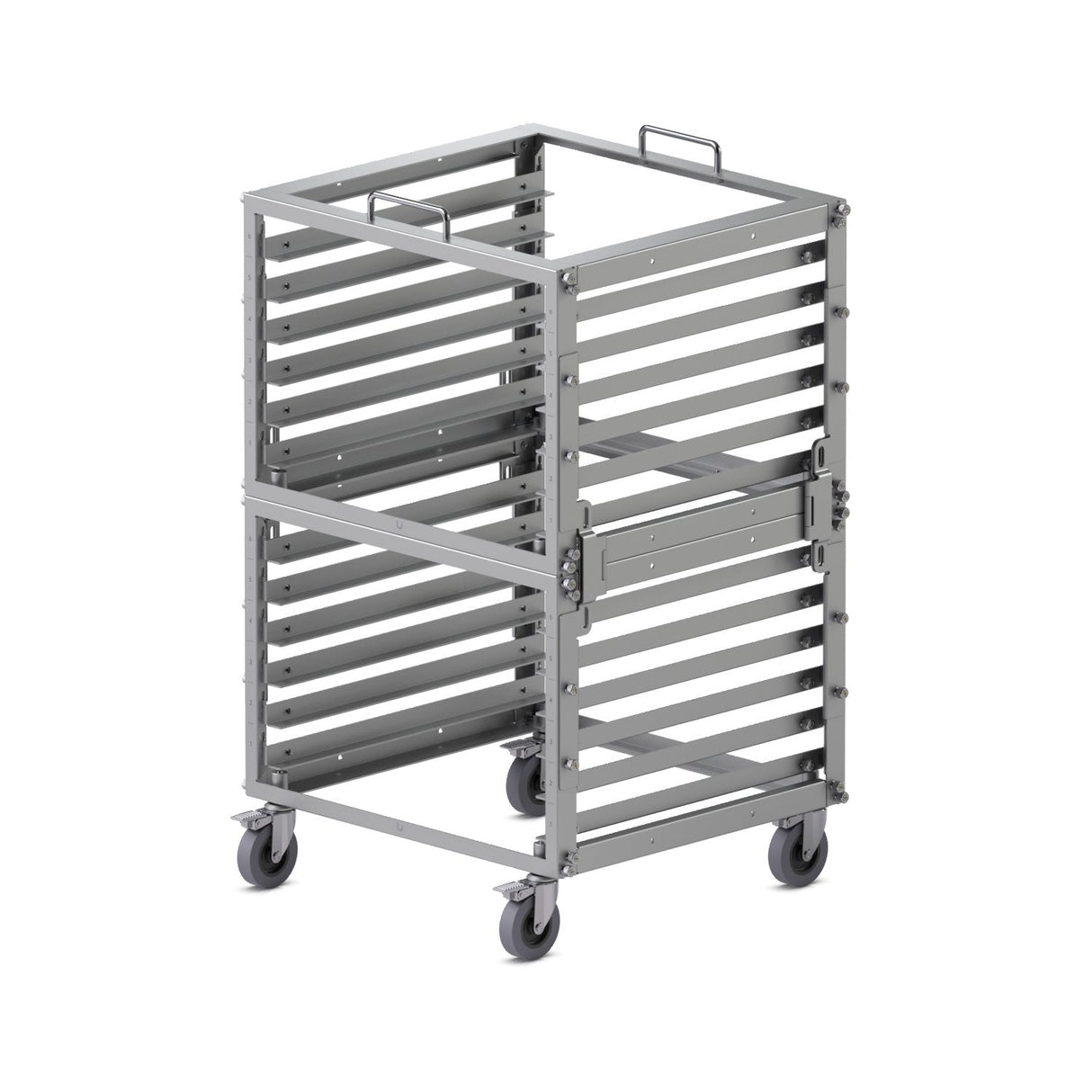 Ubiquiti Uacc-Rack-Stacking-Kit Kit De Apilamiento Sin Herramientas Para Minracks 6u. Conecta Dos Toolless Mini Racks (U-Rack-6u-Tl) Para Crear Un Rack De Red 12u Con Una FÁ Cil InstalaciÓ N