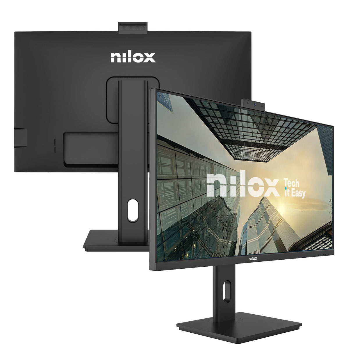 EAN 8431775036291 - Nilox NXM24RWEB0265 pantalla para PC 61 cm (24") 1920 x 1080 Pixeles Full HD LED Negro imagen 3