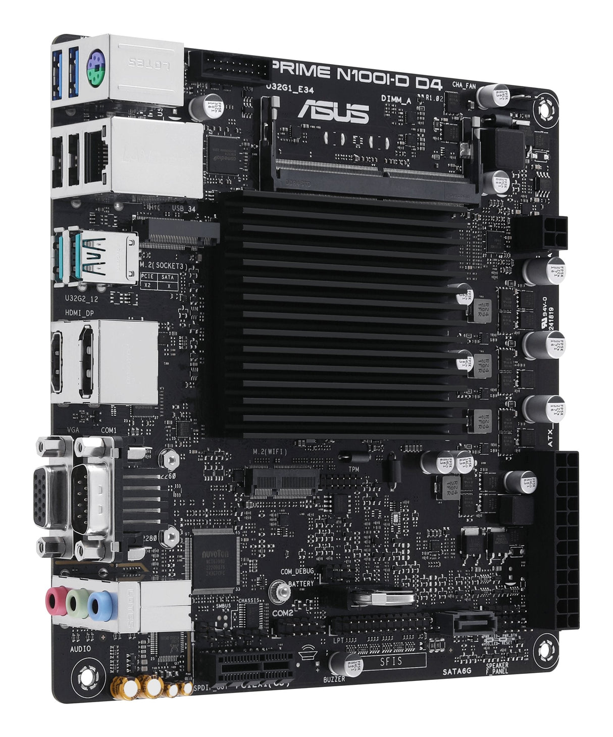 EAN 4711387262320 - ASUS PRIME N100I-D D4 NA (CPU integrada) mini ITX imagen 3