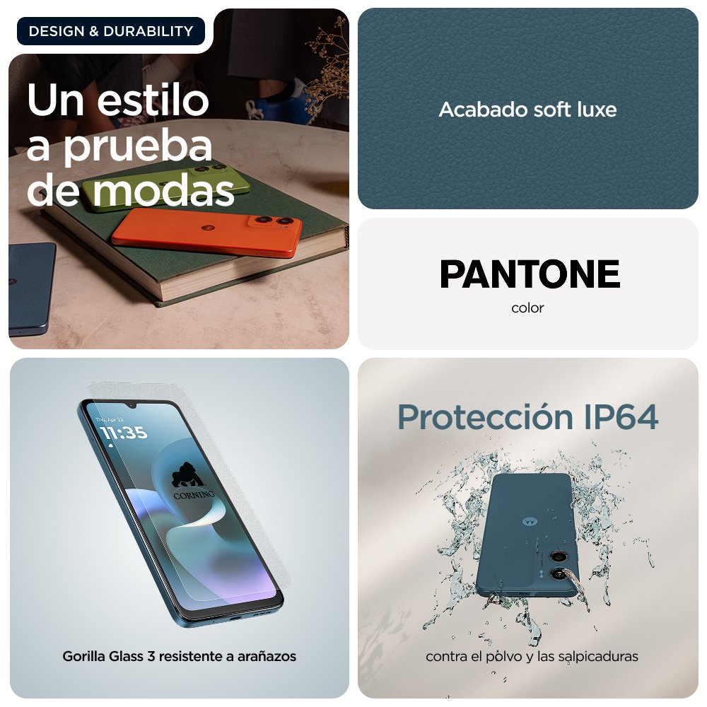 EAN 0840493607665 - Motorola moto g06 17,5 cm (6.88") SIM doble Android 15 4G USB Tipo C 4 GB 64 GB 5200 mAh Azul imagen 16