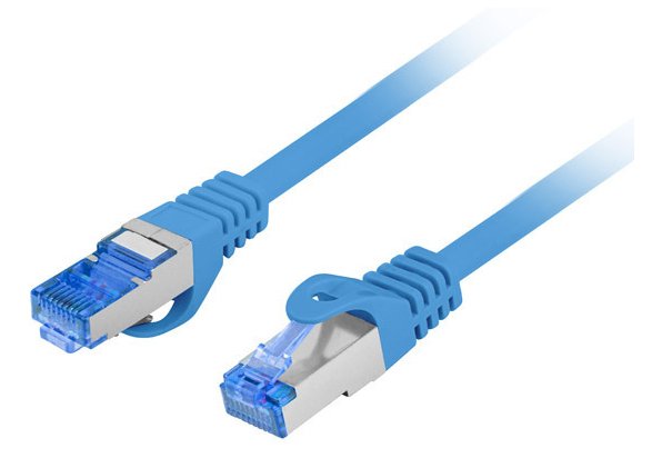 EAN 5901969424591 - Lanberg PCF6A-10CC cable de red Azul 0,5 m Cat6a S/FTP (S-STP) imagen 1