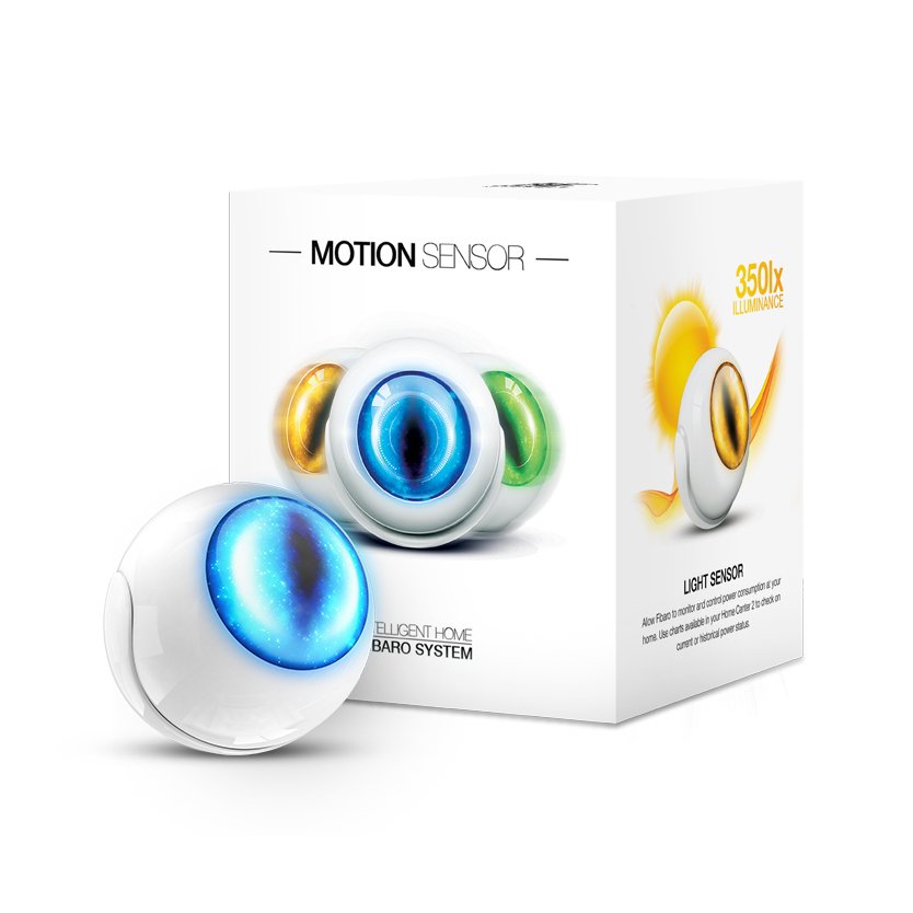 Sensor De Movimiento Fibaro Fgms-001 Zw5 (Interno - Z-Wave - Color Blanco)