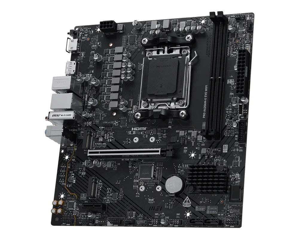 EAN 4711377417501 - MSI Pro A620AM-G EVO WIFI AMD A620A Zócalo AM5 micro ATX imagen 4