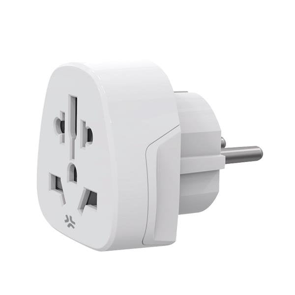 EAN 8021735218043 - Celly TRAVELADAPTER adaptador de enchufe eléctrico Tipo F Universal Blanco imagen 1