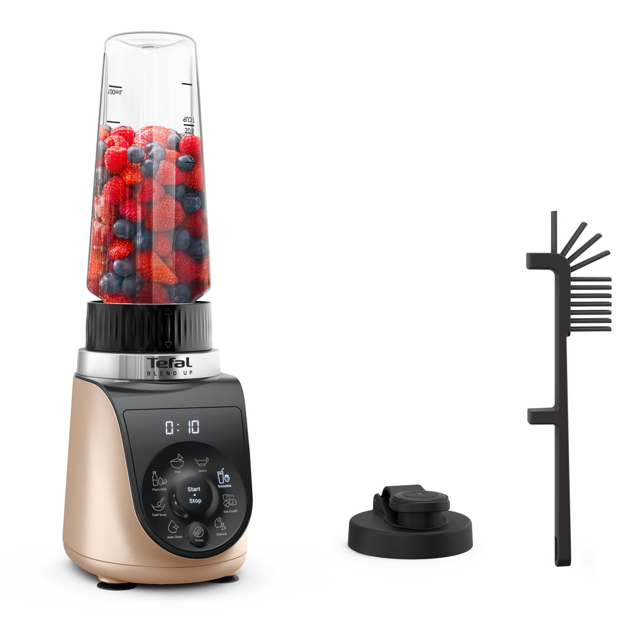 EAN 3016667293966 - Tefal Blend Up BL190AF0 licuadora 0,85 L Batidora de vaso 1000 W Beige, Negro, Transparente imagen 14
