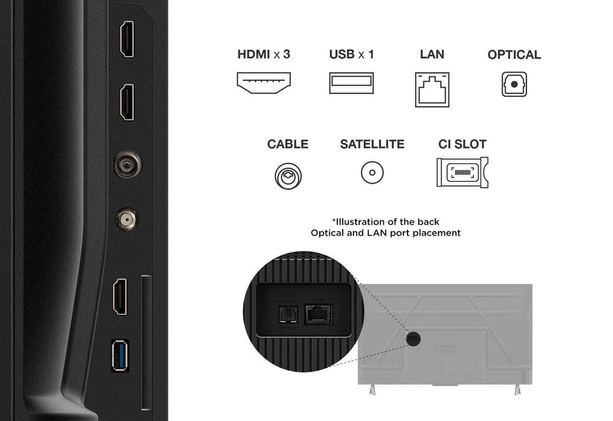 Televisor Tcl V6c 43v6c 43" 4k Ultra Hd Smart Tv Wifi Metálico 260 Cd / M² 43v6c