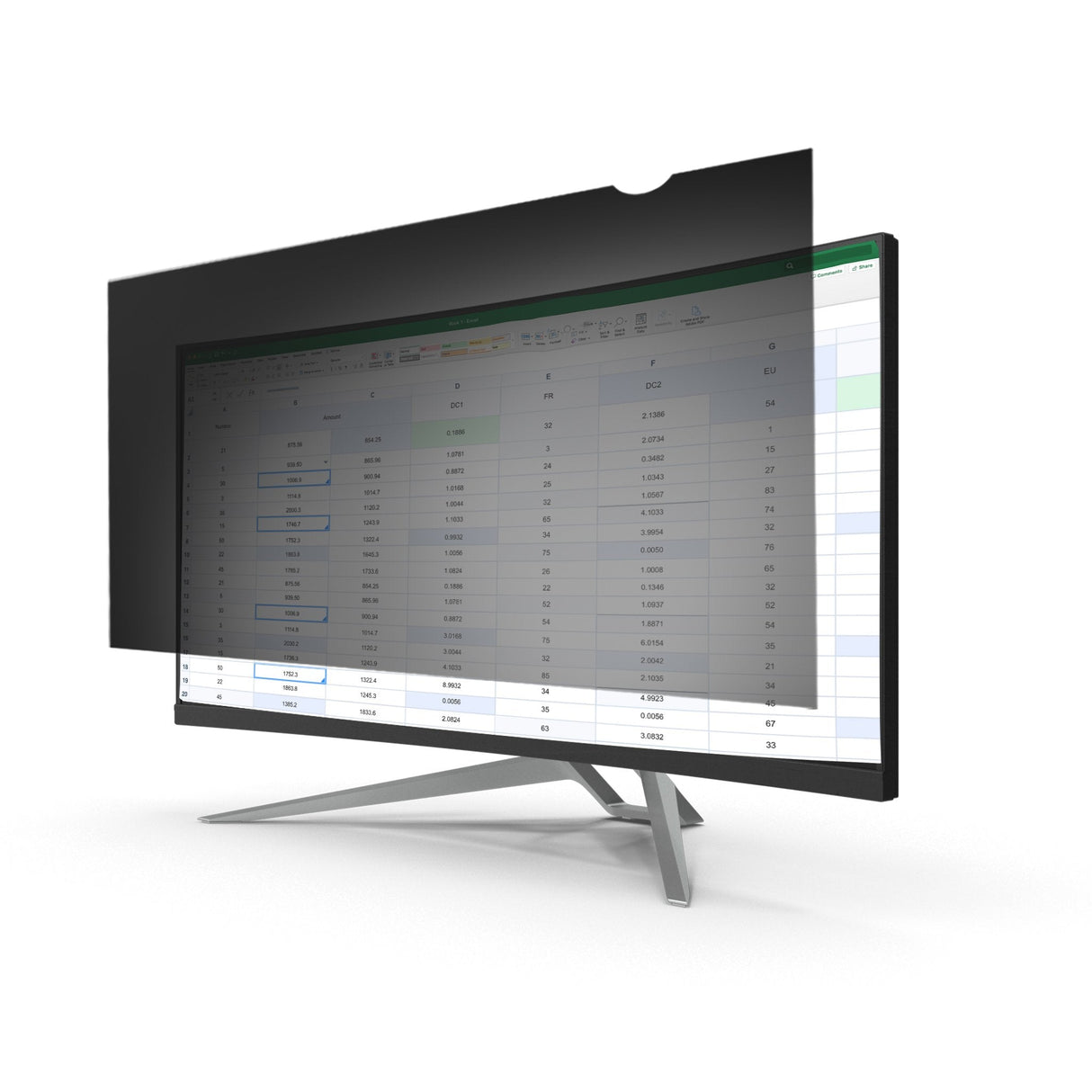 EAN 0065030892582 - StarTech.com PRIVSCNMON34W filtro para monitor 86,4 cm (34") Filtro de privacidad para pantallas sin marc imagen 1