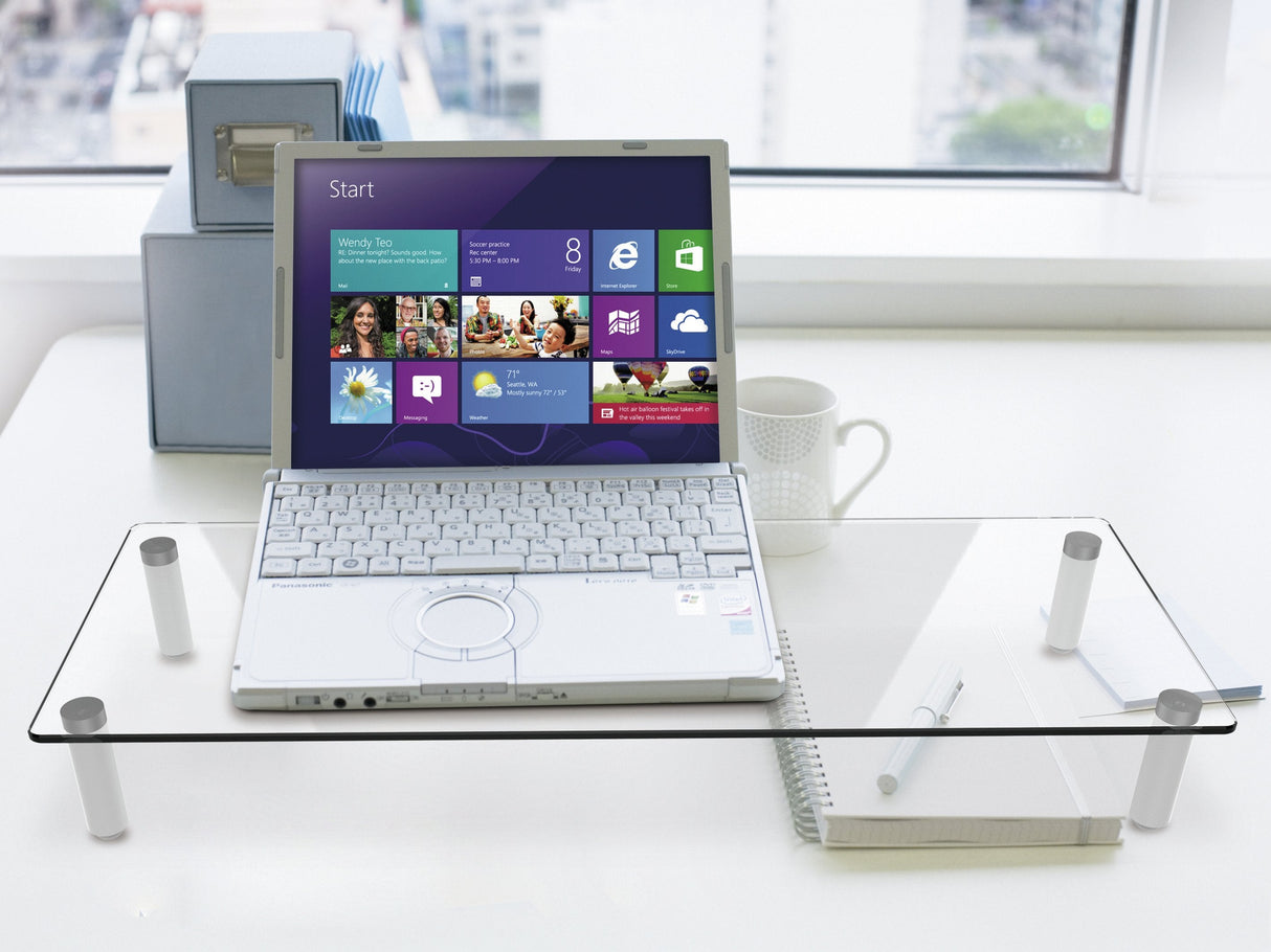 Stand De Sobremesa Para Pantalla Equip 650882 Cristal Templado Hasta 20kg